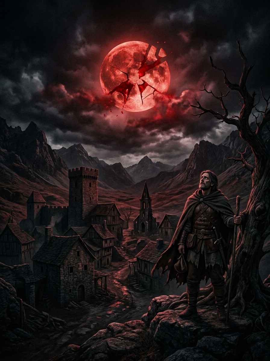 Portada del relato La Gruta de los Espectros Rojos