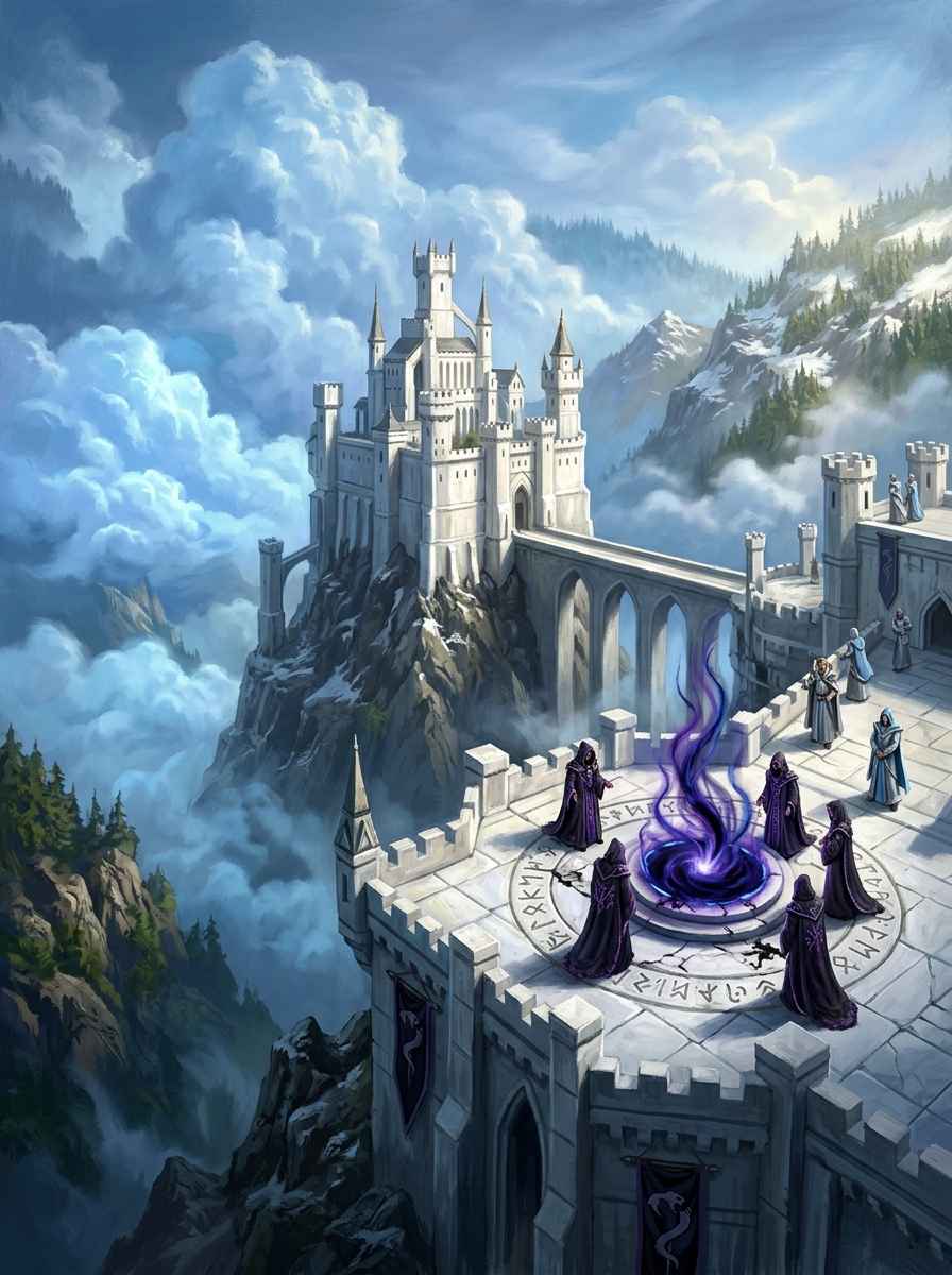 Portada del relato La Niebla sobre la Fortaleza de Anathor