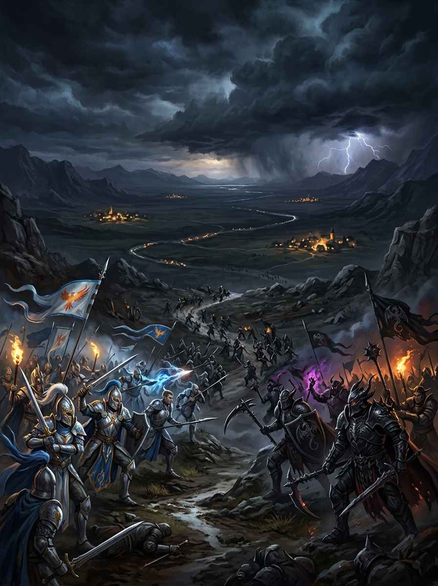 Portada del relato Las Llamas en la Boca de la Tormenta