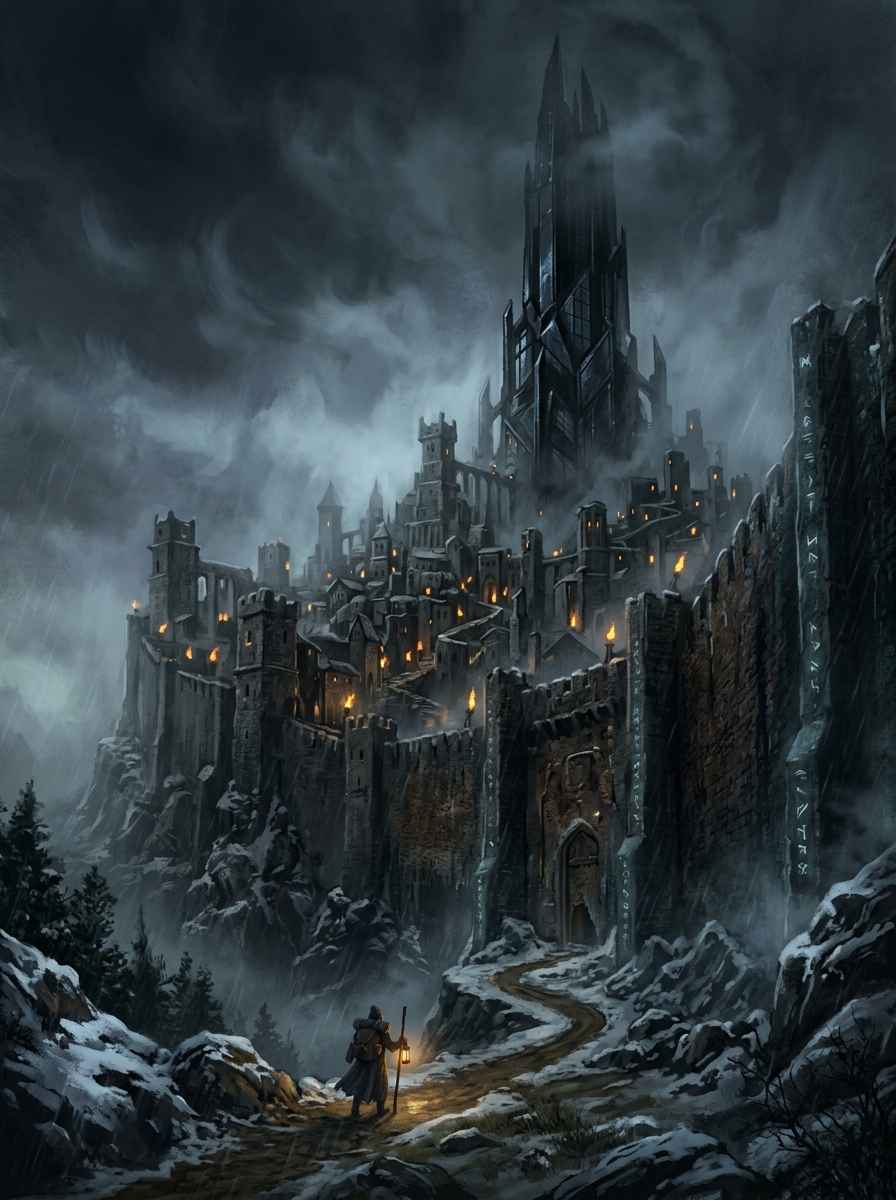 Portada del relato Los corredores del cristal negro