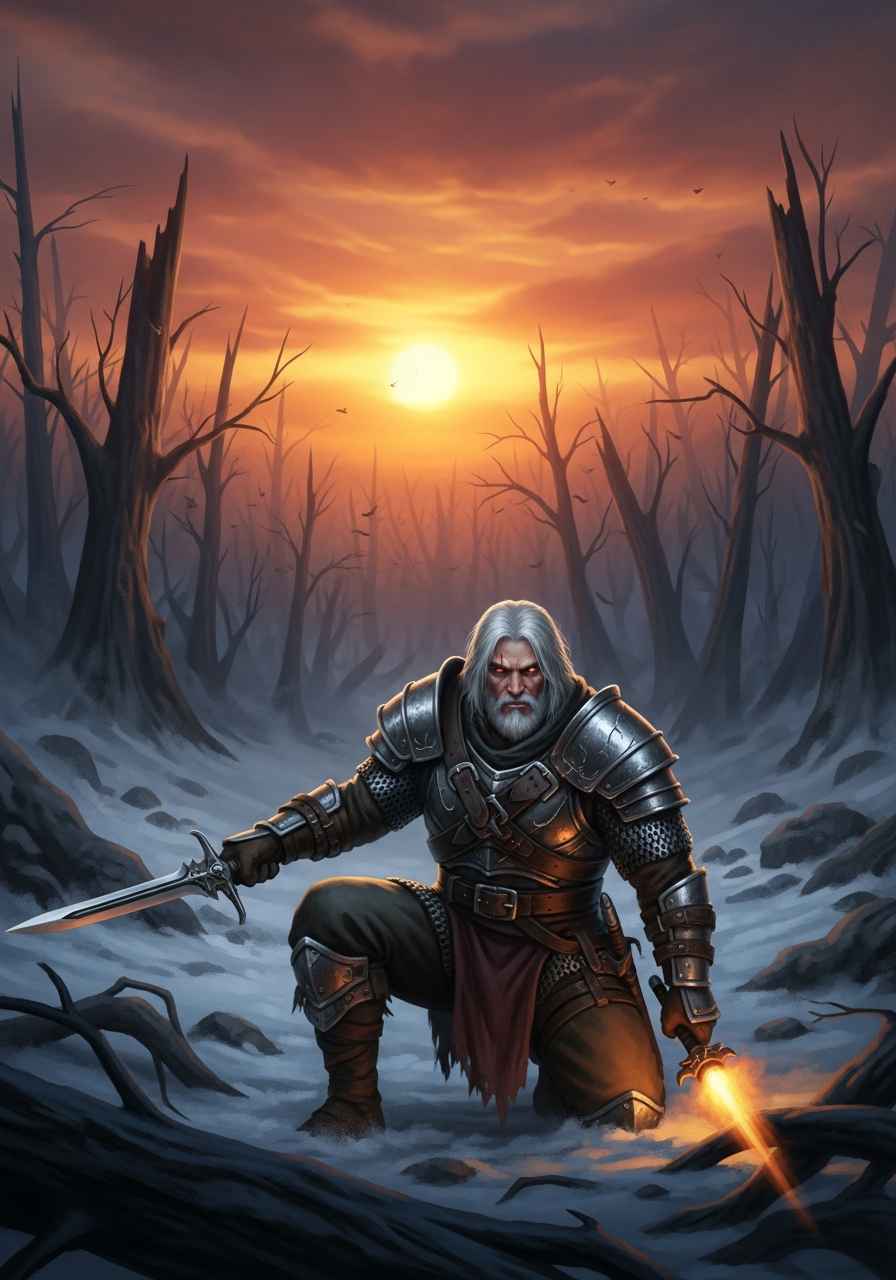 Portada del relato Mareas de Sangre y Acero